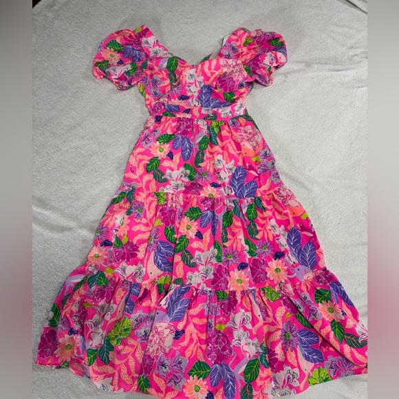 LILLY PULITZER Grace Midi Dress In Pink - Picture 2 of 16